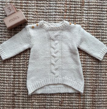 Robe pull Vertbaudet 3mois / 60cm