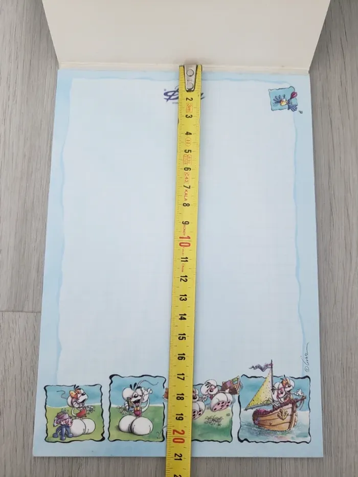 Bloc A5 avec Lot de 17 feuilles Diddl n°349 - photo numéro 4