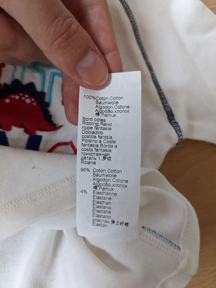 Absorba - Ensemble haut manches longues + pantalon - Taille 6 mois - photo numéro 7