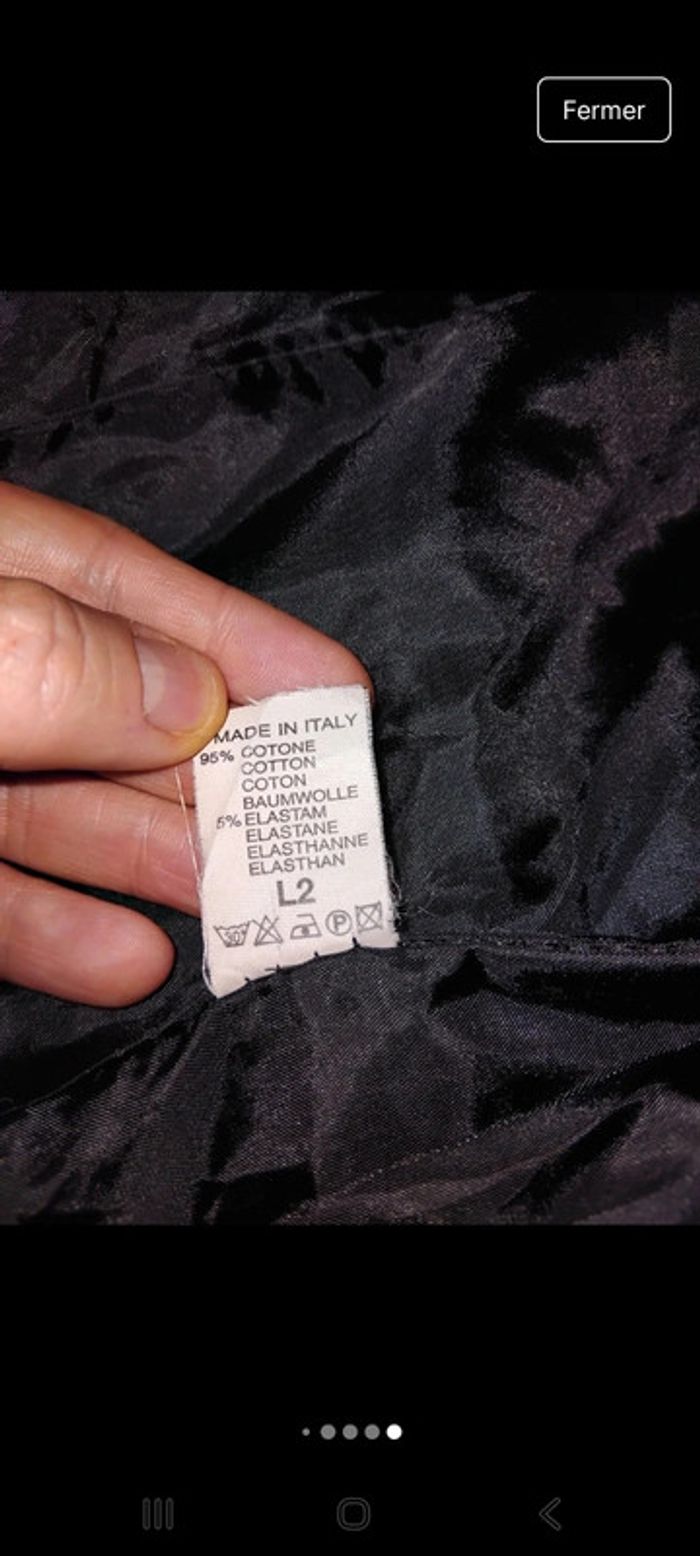 Gilet de costume sans manches à rayures - photo numéro 6