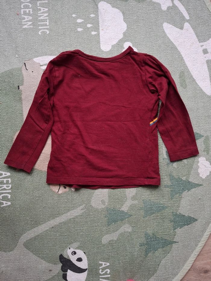 Tee-shirt manches longues Mickey bébé garçon 18mois - photo numéro 4