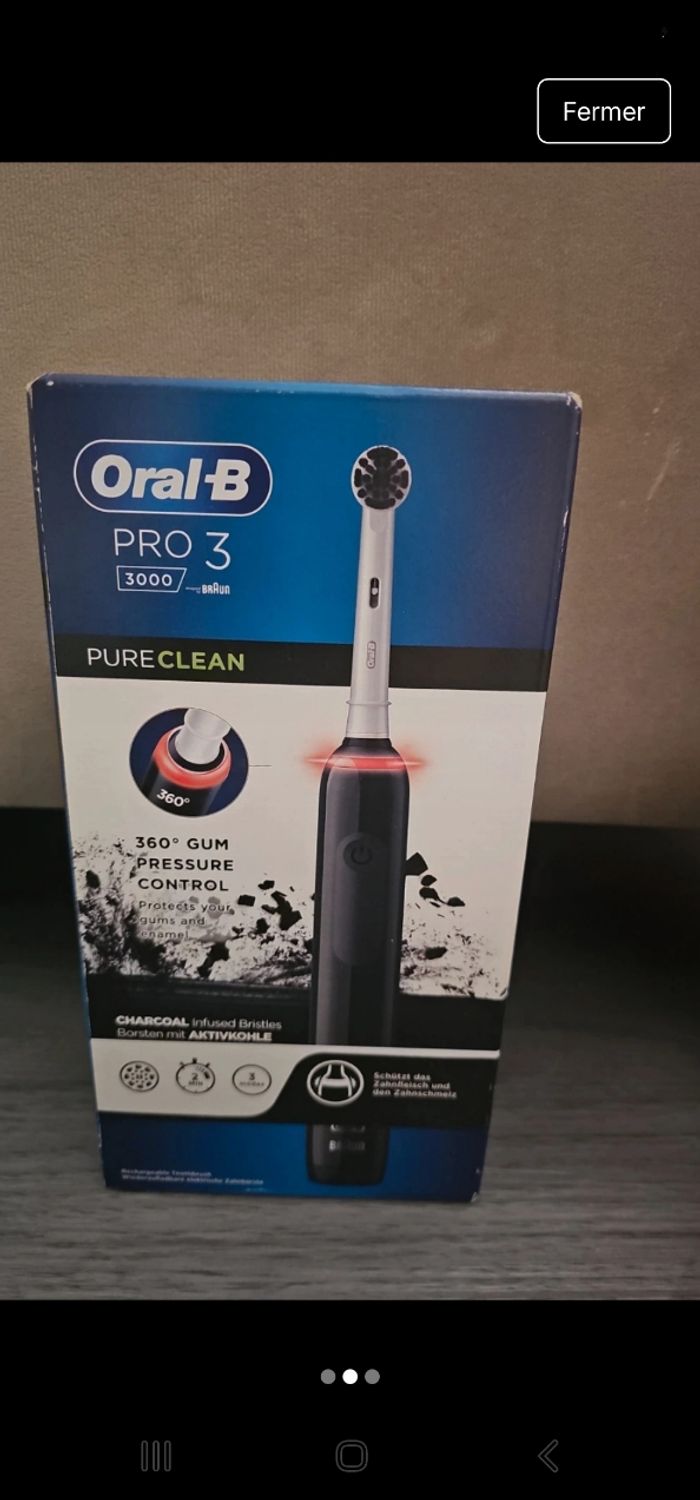 Oral b brosse à dent - photo numéro 2