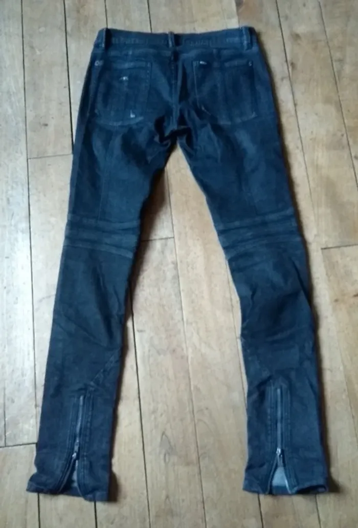 Jean RVCA gris taille 28 ( 38) belles finitions - photo numéro 3