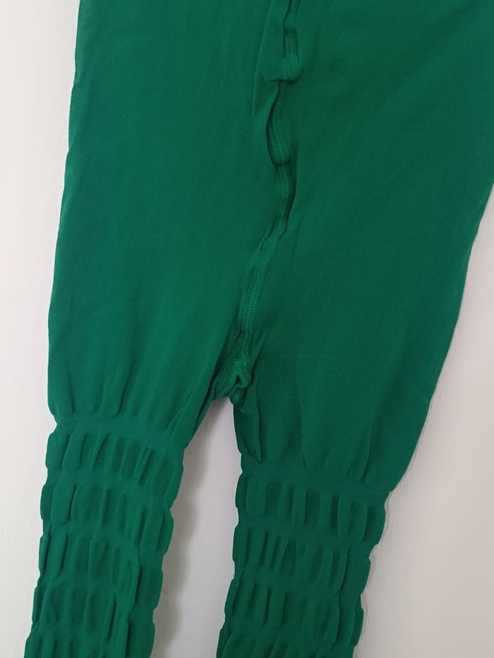 Collant rayé vert neuf - photo numéro 2