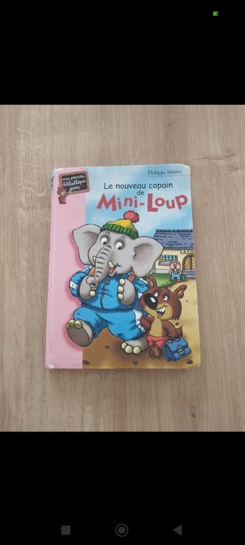 Livre Mini Loup