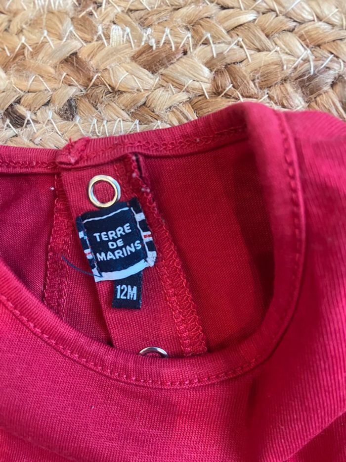 Tee-shirts fille 12 mois Terre de Marins - photo numéro 2