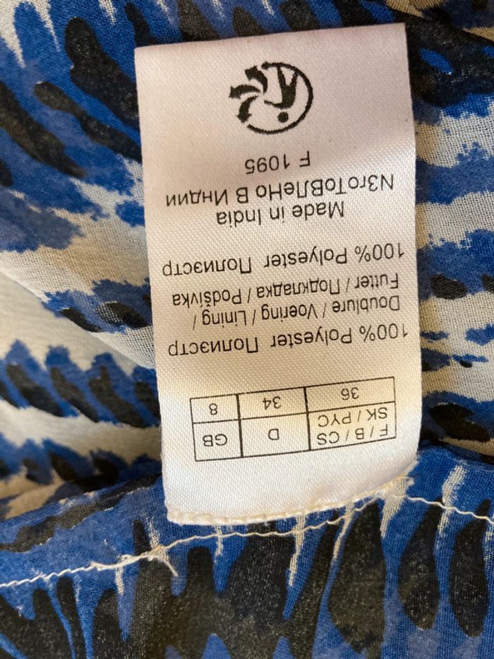 Robe longue bleue taille 36 - photo numéro 5