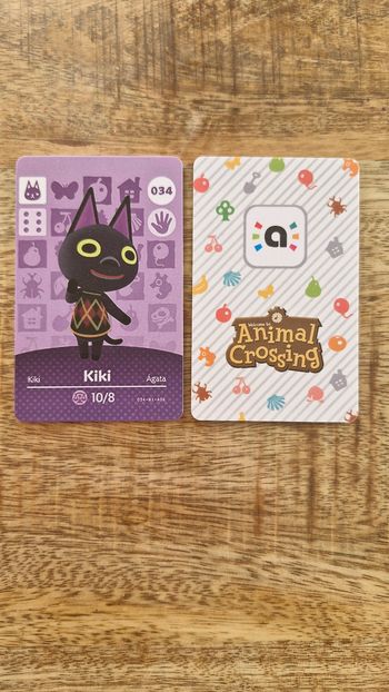 Carte Amiibo Kiki 034