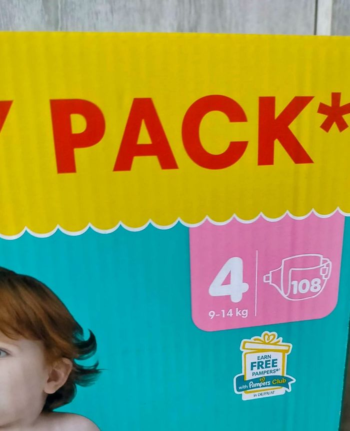 Lot couches Pampers baby dry taille 4 - photo numéro 2
