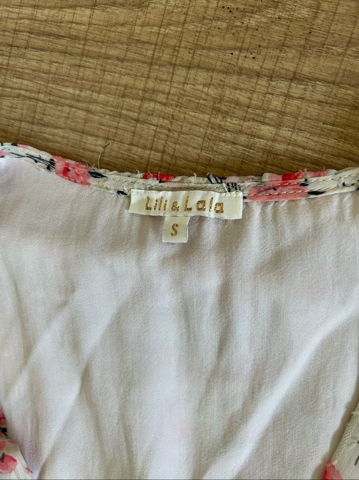 Robe fleurie sans manches Lili & Lala taille S jamais portée - photo numéro 9