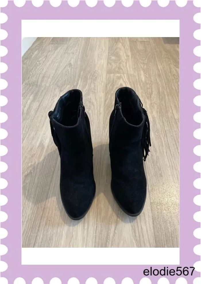 Boots à talons noir 40 - photo numéro 4