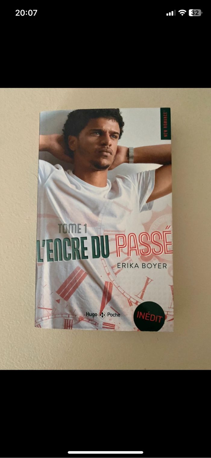 Livre l’encre du passé
