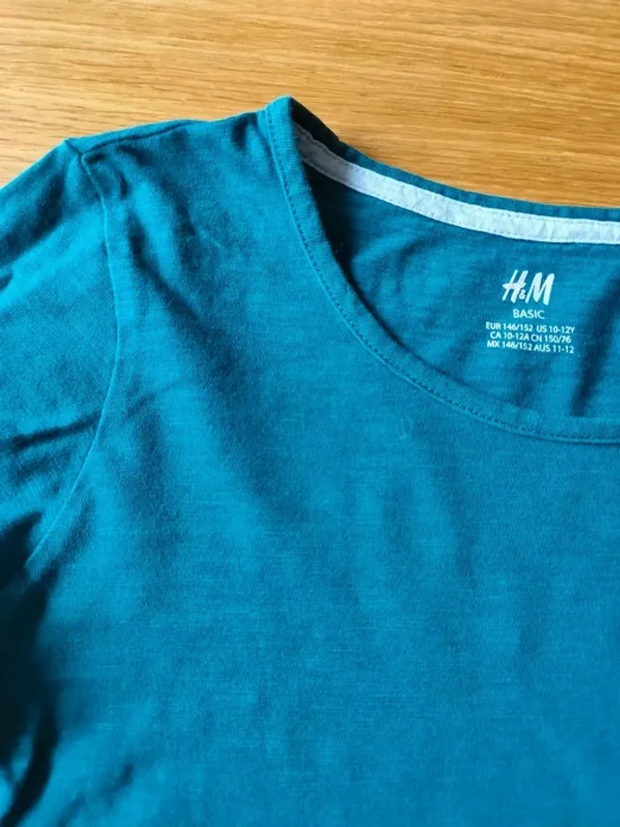 Tee-shirt H&M 11-12 ans - photo numéro 2