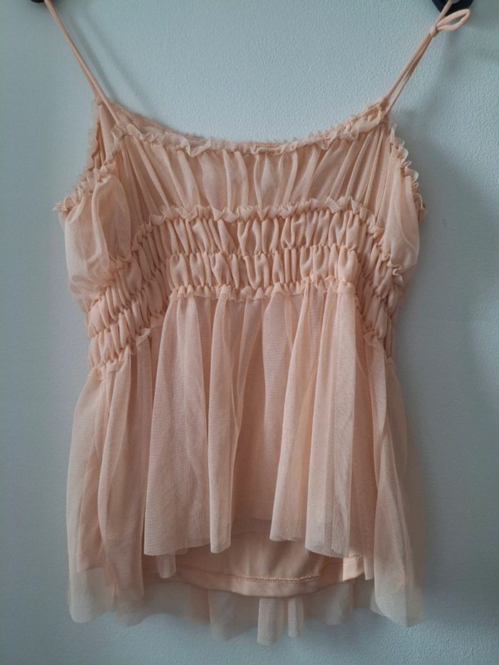 Lot de 2 top roses nude H&M - taille M - photo numéro 8