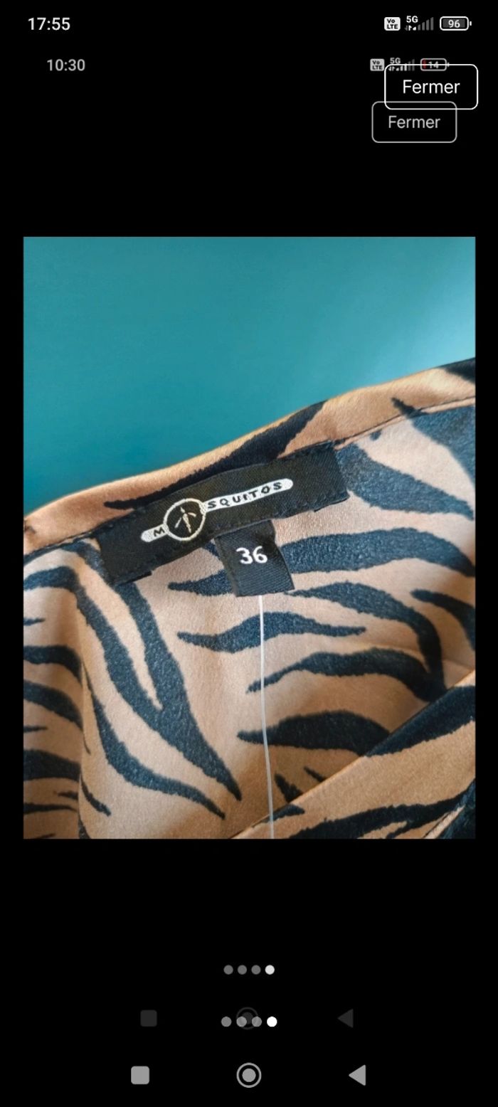 Débardeur tigré - photo numéro 4