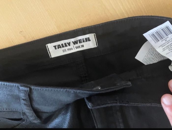 Jupe noir effet cire - photo numéro 3