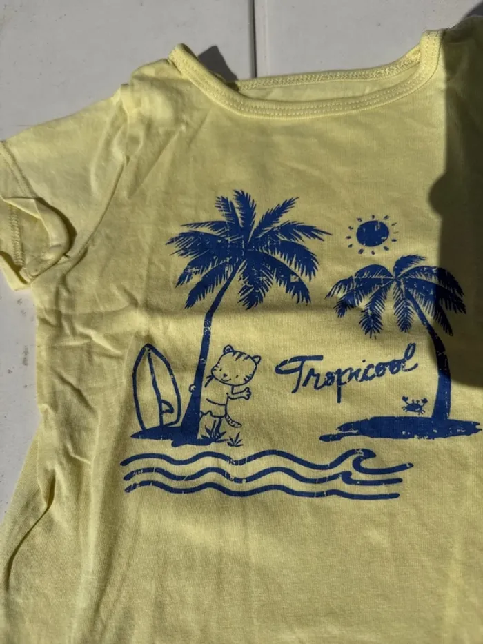T shirt taille 12 mois 74 cm - photo numéro 2