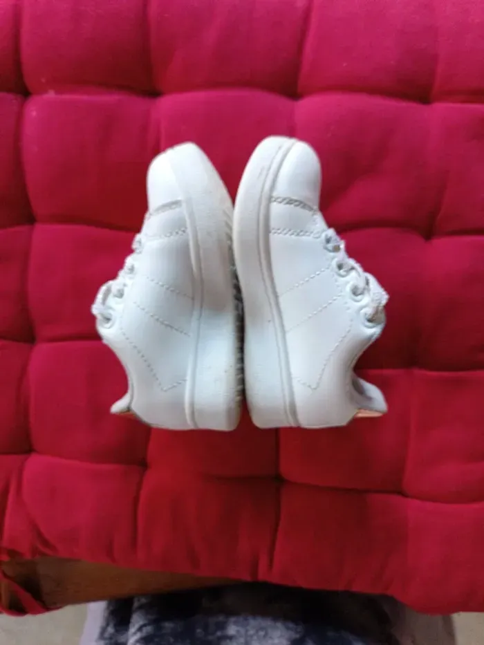 Baskets blanches Ninety Height 24 - photo numéro 3