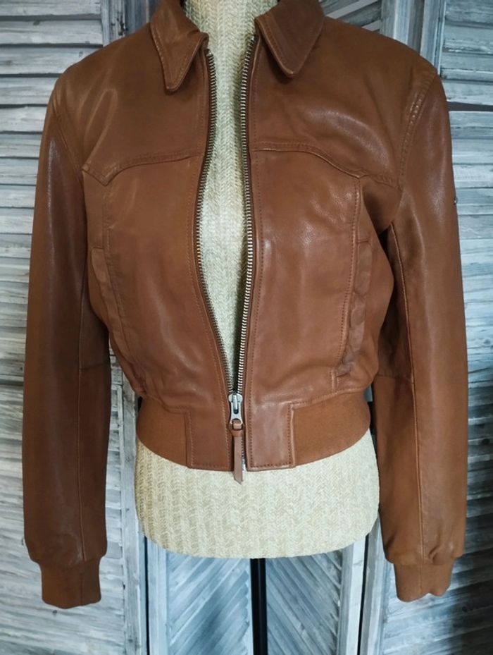 Blouson cuir Superdry - photo numéro 2