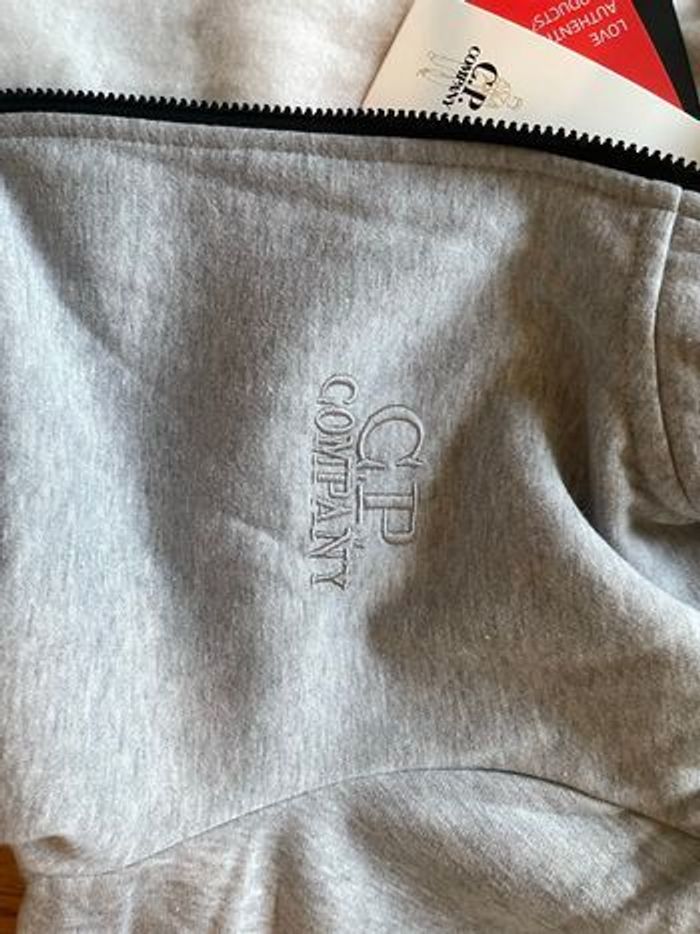 hoodie C.P. Company Goggle Hoodie gris clair - photo numéro 6
