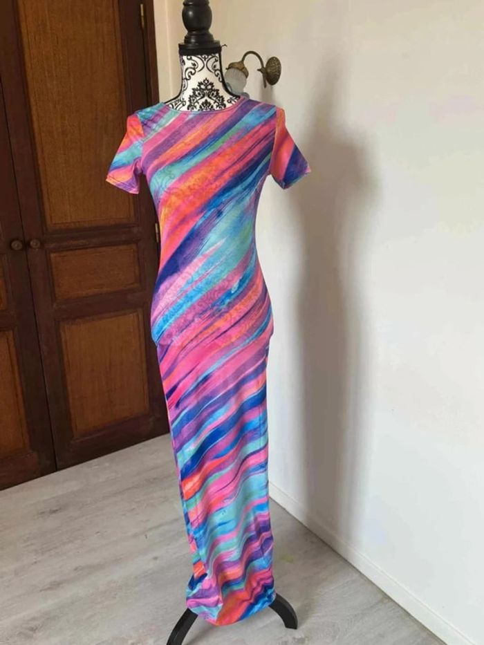 Robe tee-shirt longue 36 - photo numéro 2