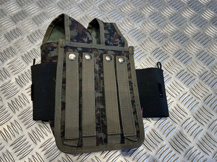 sac poche Bt pour 2 Pots Woodland Digital paintball - photo numéro 2