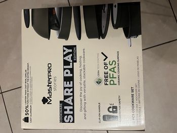 Batterie share tout feux et induction neuf 