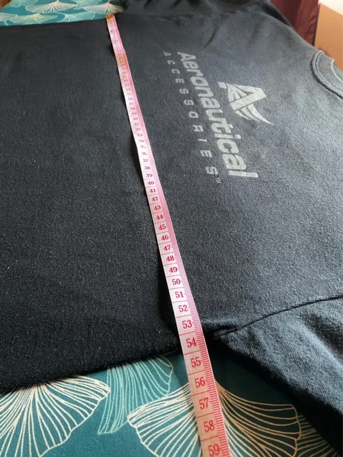 T-shirt noir pour homme Gildan Aeronautical Accessories taille L 457 - photo numéro 6