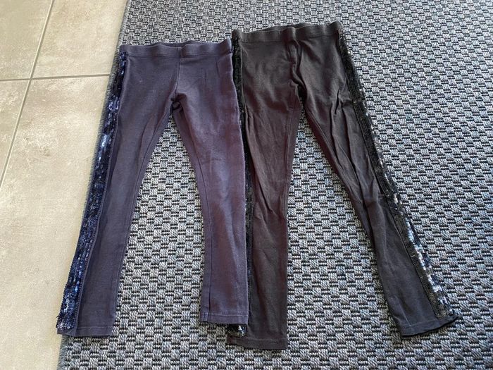 Lot leggings brillants