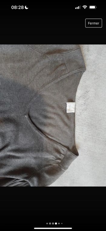 Pull col en V de la marque Camaïeu Taille 1