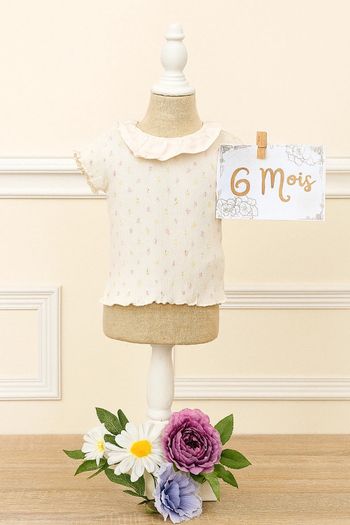 T-shirt manche courte - 6 mois - Kiabi