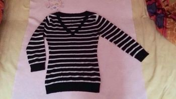 Pull fin manches 3/4 H&M Taille XS (2€50)
