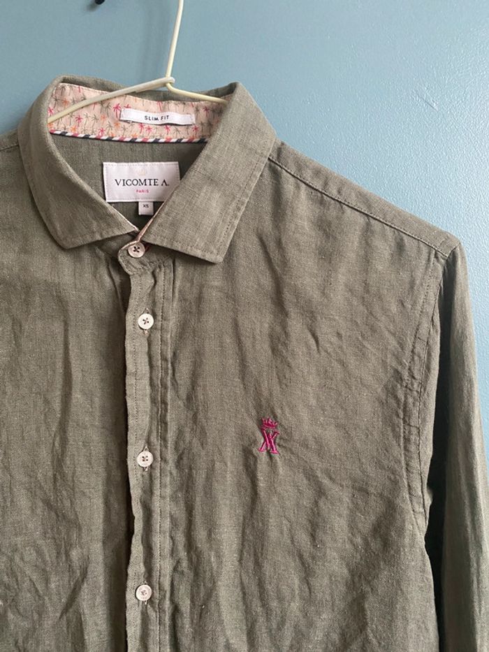 Chemise homme XS en lin