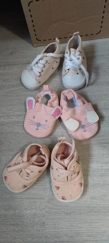 Chaussures 3/6mois