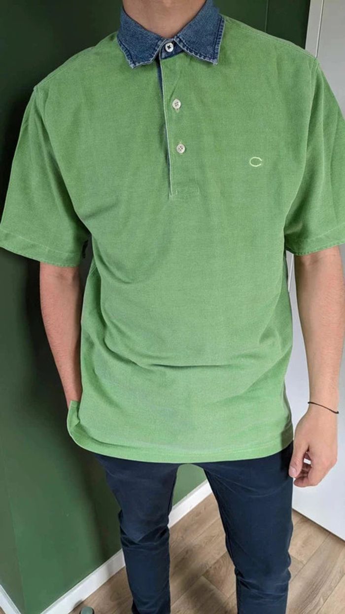 Haut polo vert en très bon état de la marque Craven