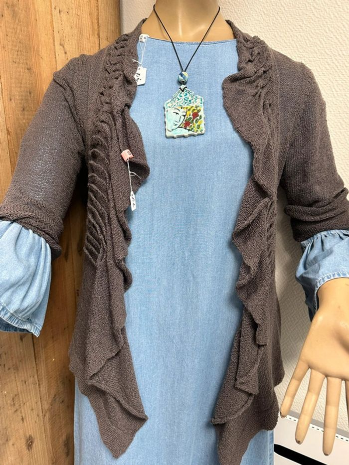 Robe effet jean Zara - photo numéro 4