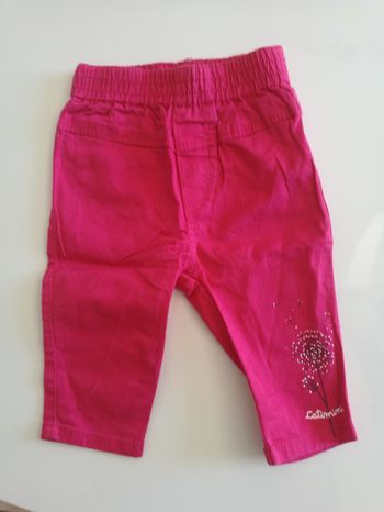 Pantalon été rose fushia Catimini