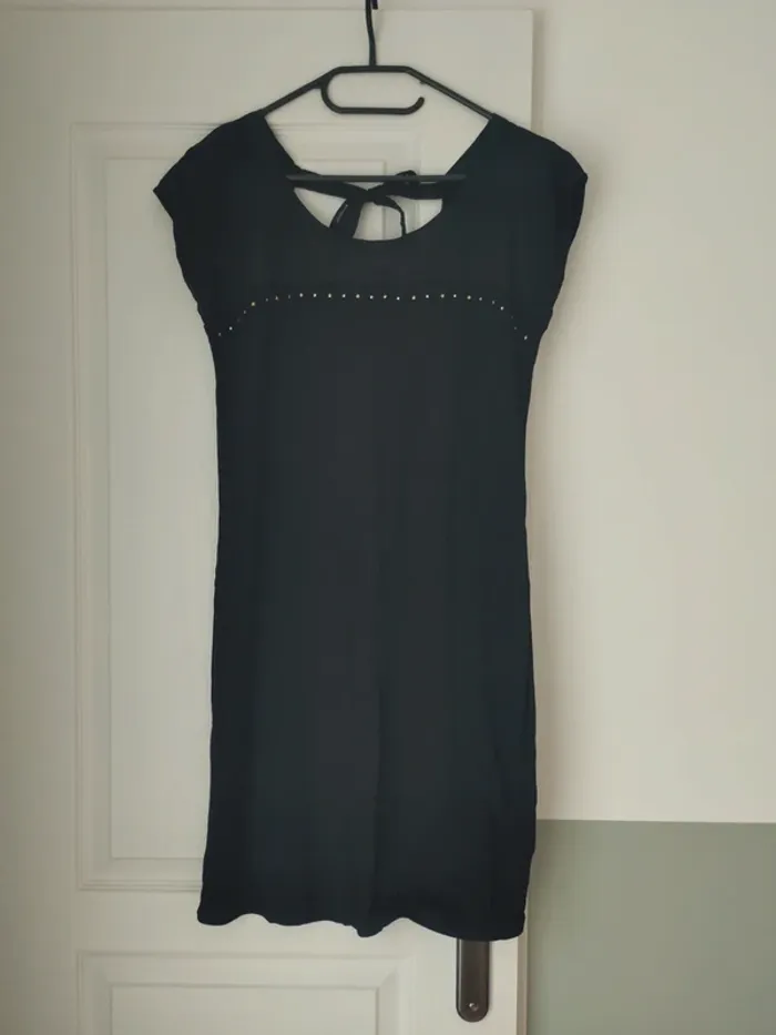 Robe noire d'été camaïeu 36