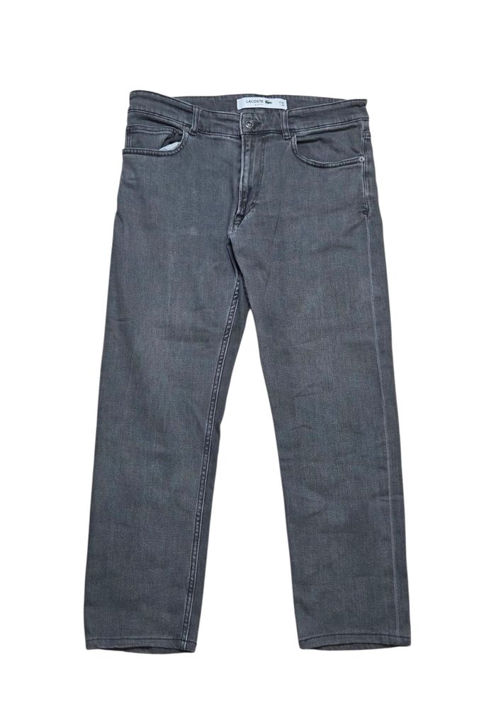 Jeans Lacoste Homme taille W33 L34 gris très bon état - photo numéro 2