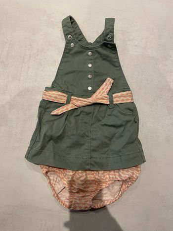 Robe + barboteuse 6 mois