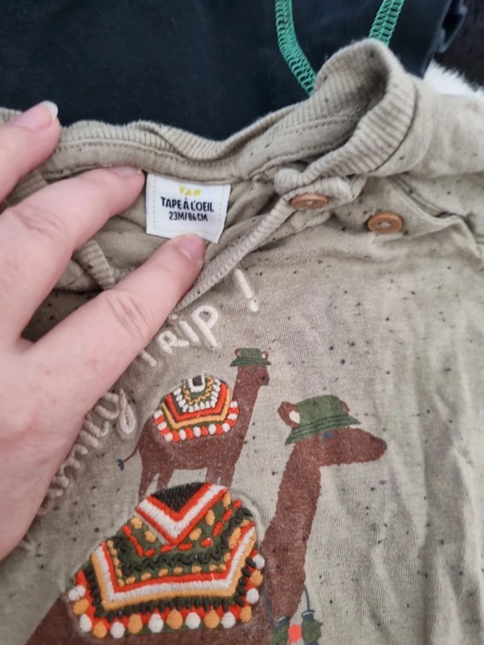 Lot trois t-shirt manches courtes - photo numéro 3