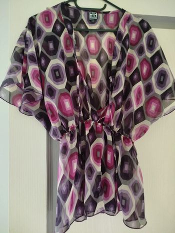 Blouse femme transparente