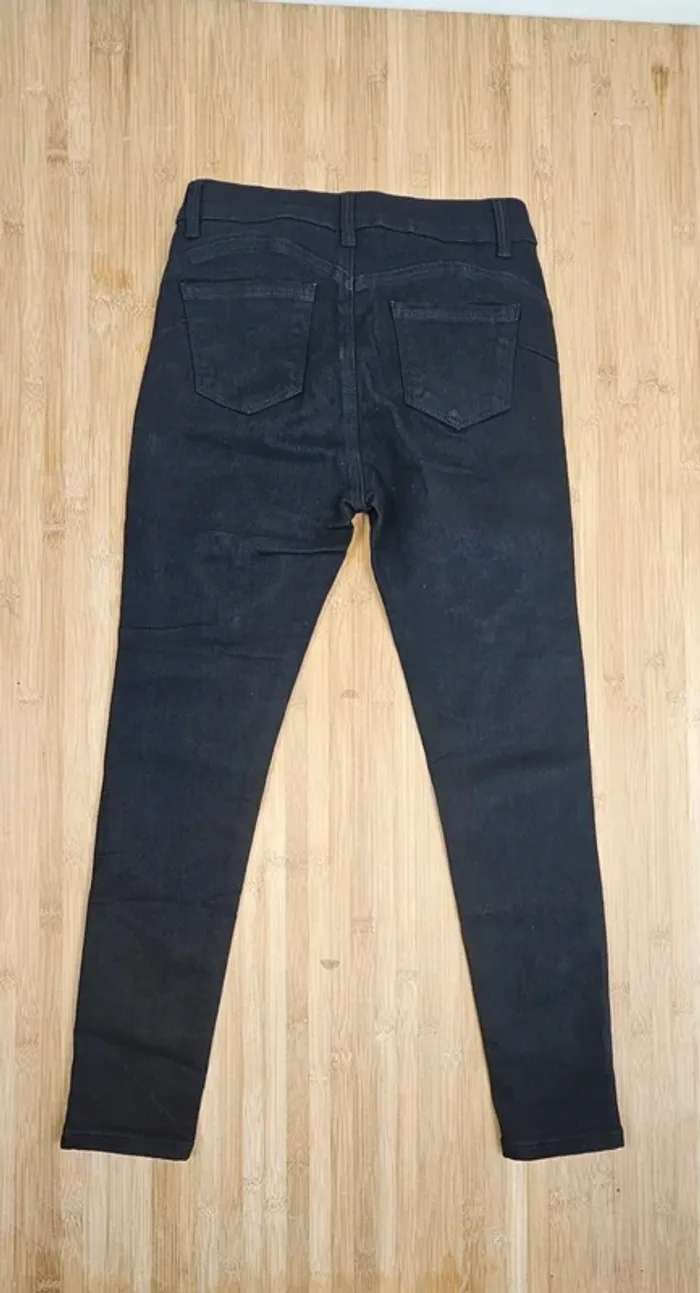 Jeans strass Mila premium noir T:40/L - photo numéro 5