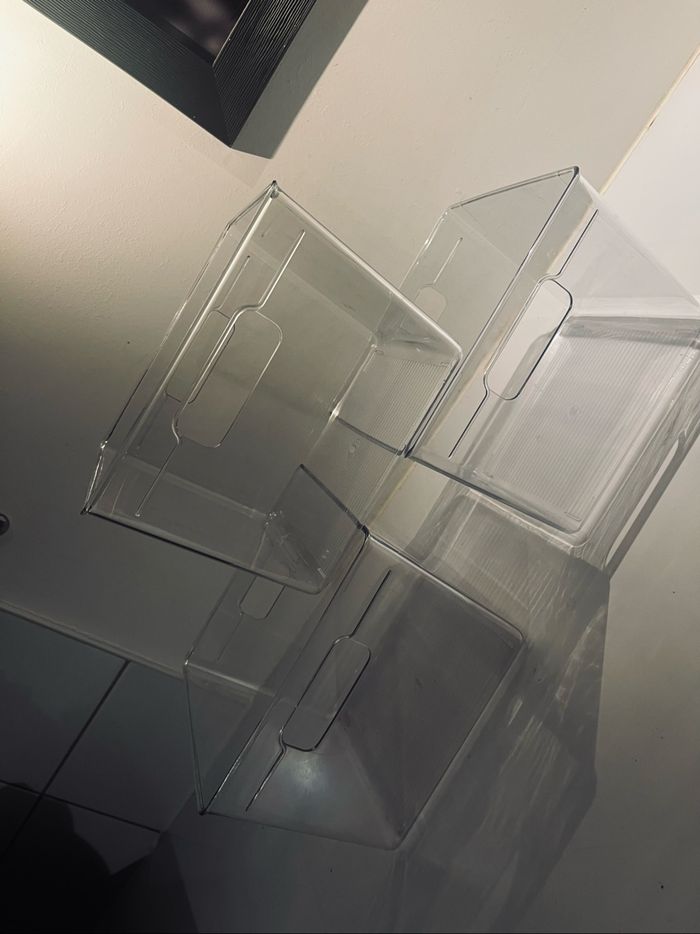 Lot 3 bacs rangement frigo - photo numéro 6