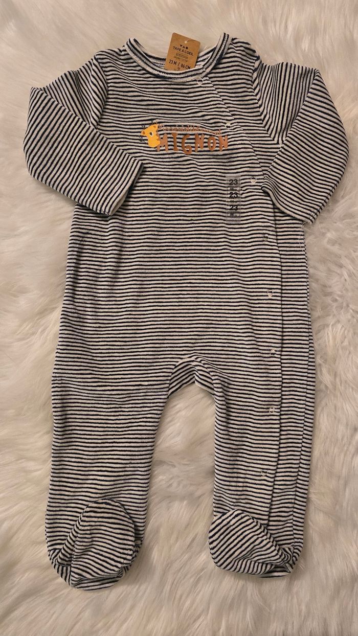 ( NEUF non porté) 🏷🤩😍💙superbe pyjama 23 mois garçon 💙😍🤩 - photo numéro 3