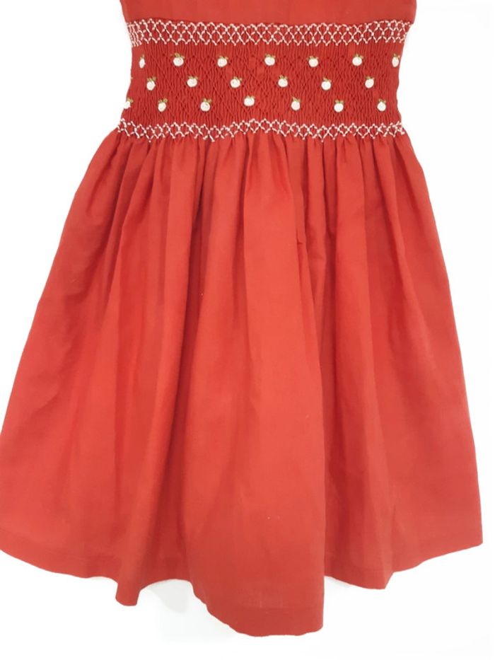 Robe rouge 4 ans - photo numéro 3
