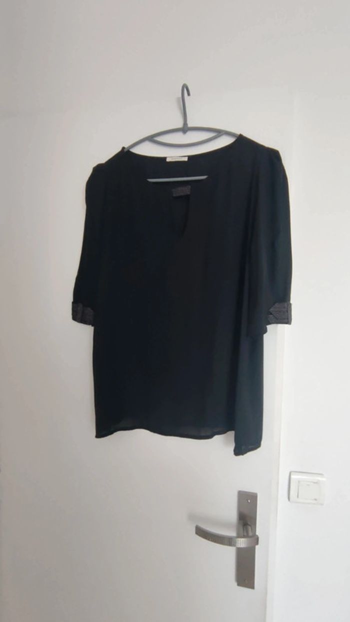Blouse femme noir taille 42 Promod - photo numéro 11
