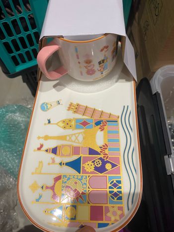 Tasse et sous tasse disney small world