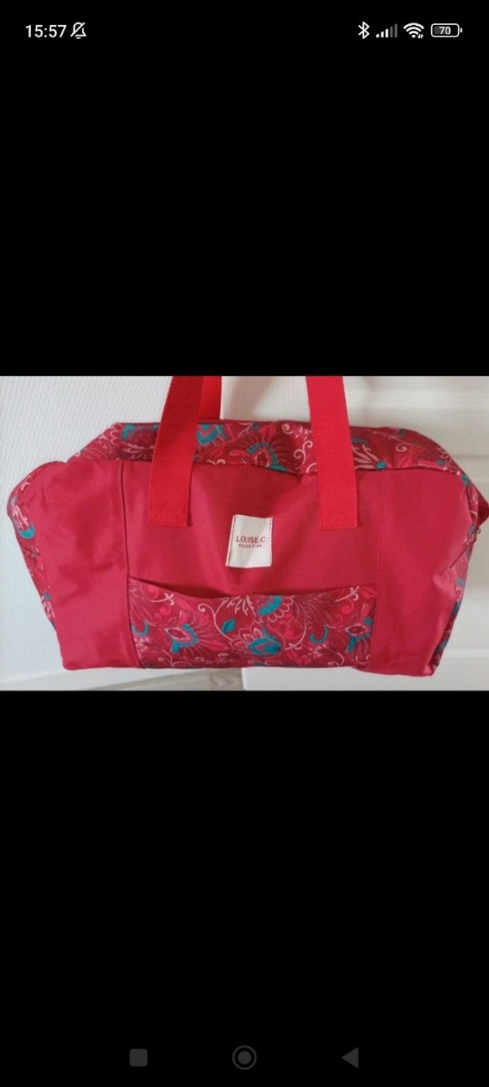 Sac de sport / voyage Louise C collection - photo numéro 2