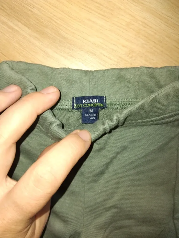 3 pantalons mixte taille 1 mois - photo numéro 6